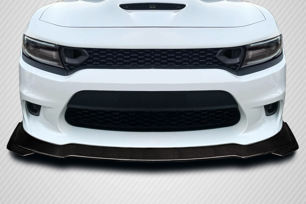 2015-2023 Dodge Charger Carbon Creations Fastlane Front Lip Spoiler Air Dam - 1