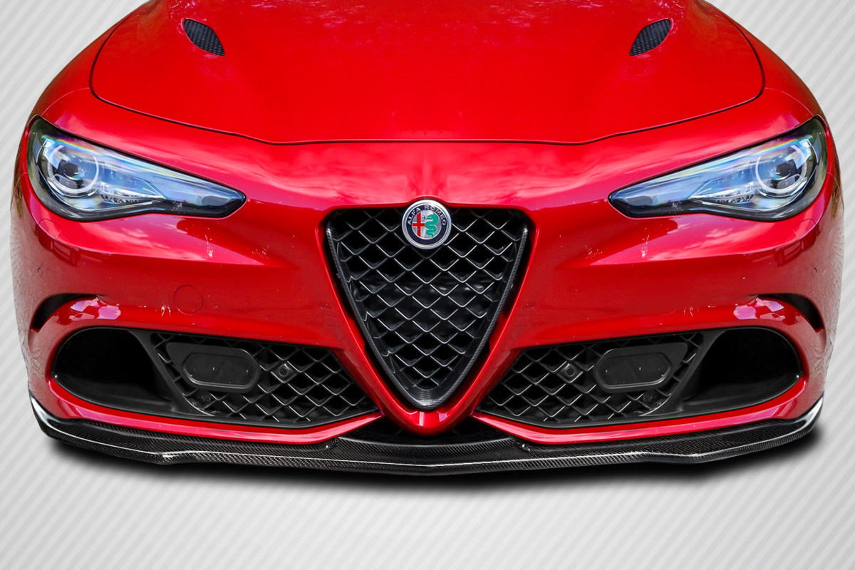 2017-2025 Alfa Romeo Giulia Carbon Creations FRK Front Lip Spoiler Air Dam - 1 P
