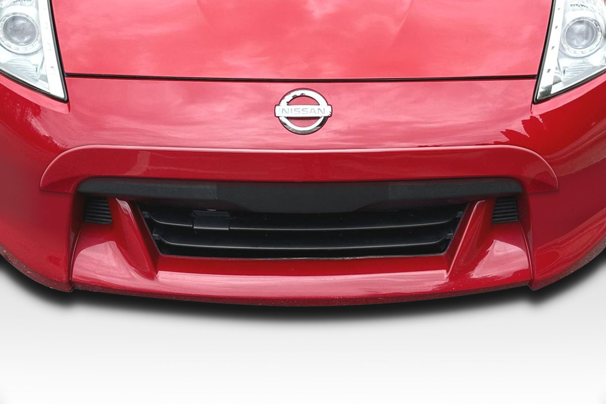 2009-2012 Nissan 370Z Z34 Duraflex Nismo Look Front Bumper Lip Spoiler Nose Fini