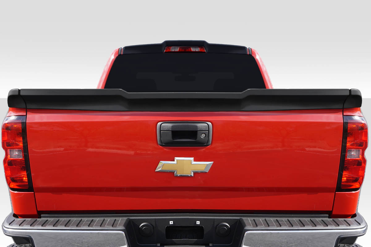 2014-2018 Chevrolet Silverado Duraflex Predator Rear Tailgate Wing Spoiler - 3 P