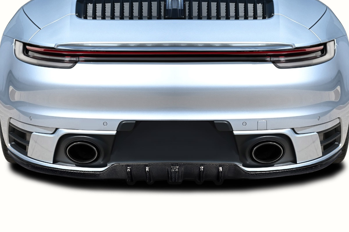2020-2024 Porsche Carrera 911 992 Carbon Creations Taveran Rear Diffuser - 1 Pie