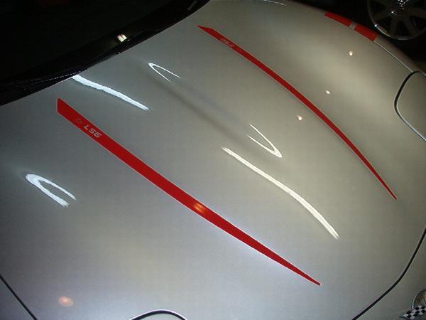 1997-2004 C5 Corvette Hood Stripes Decal Set