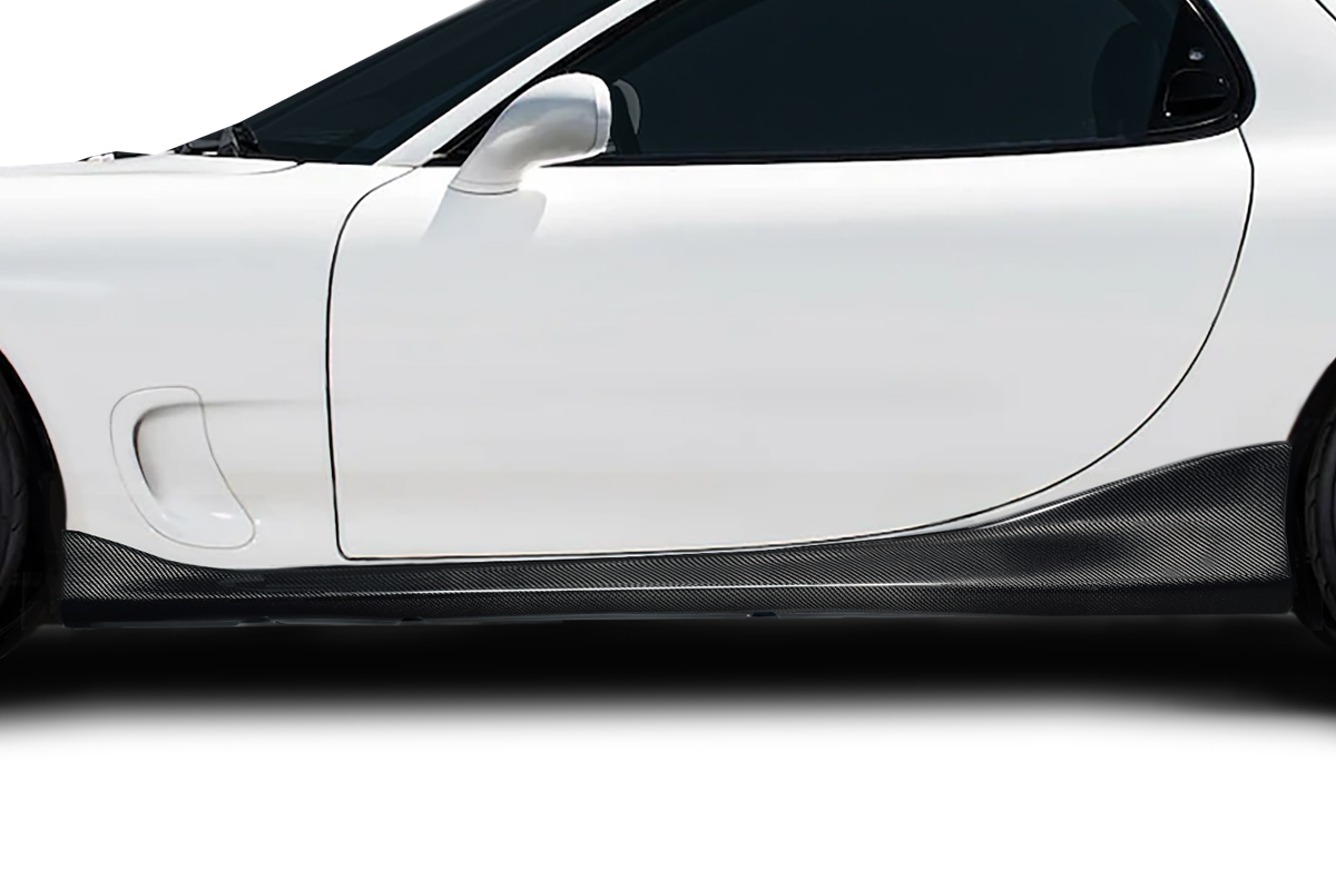 1993-1997 Mazda RX-7 Carbon Creations 99 Spec Look Side Skirt Rocker Panels - 2