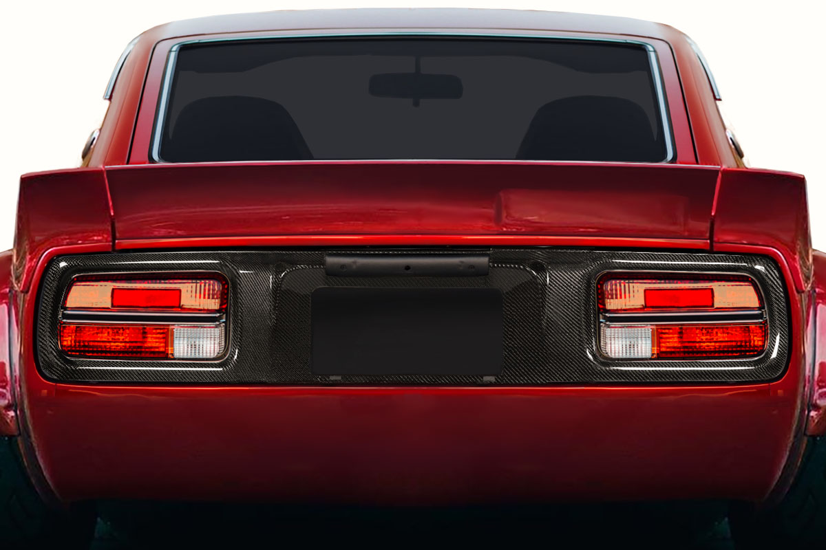 1970-1978 Nissan 240Z 260Z 280Z Carbon Creations OEM Look Tail Light Trim - 3 Pi