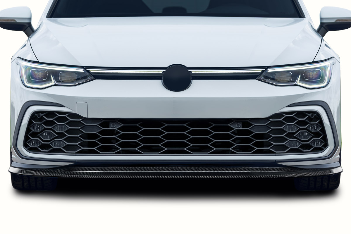 2022-2024 Volkswagen Golf GTI Carbon Creations Zamba Front Lip Spoiler Air Dam -
