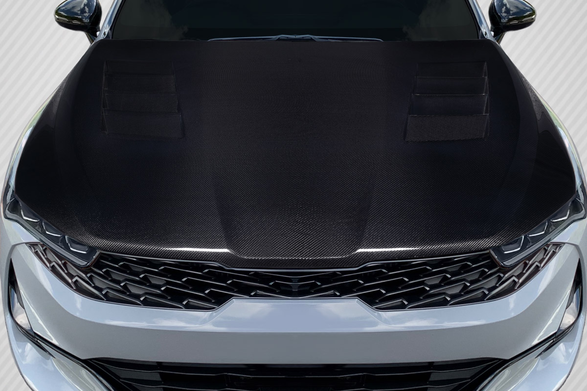 2021-2025 Kia K5 Carbon Creations Vision Hood - 1 Piece