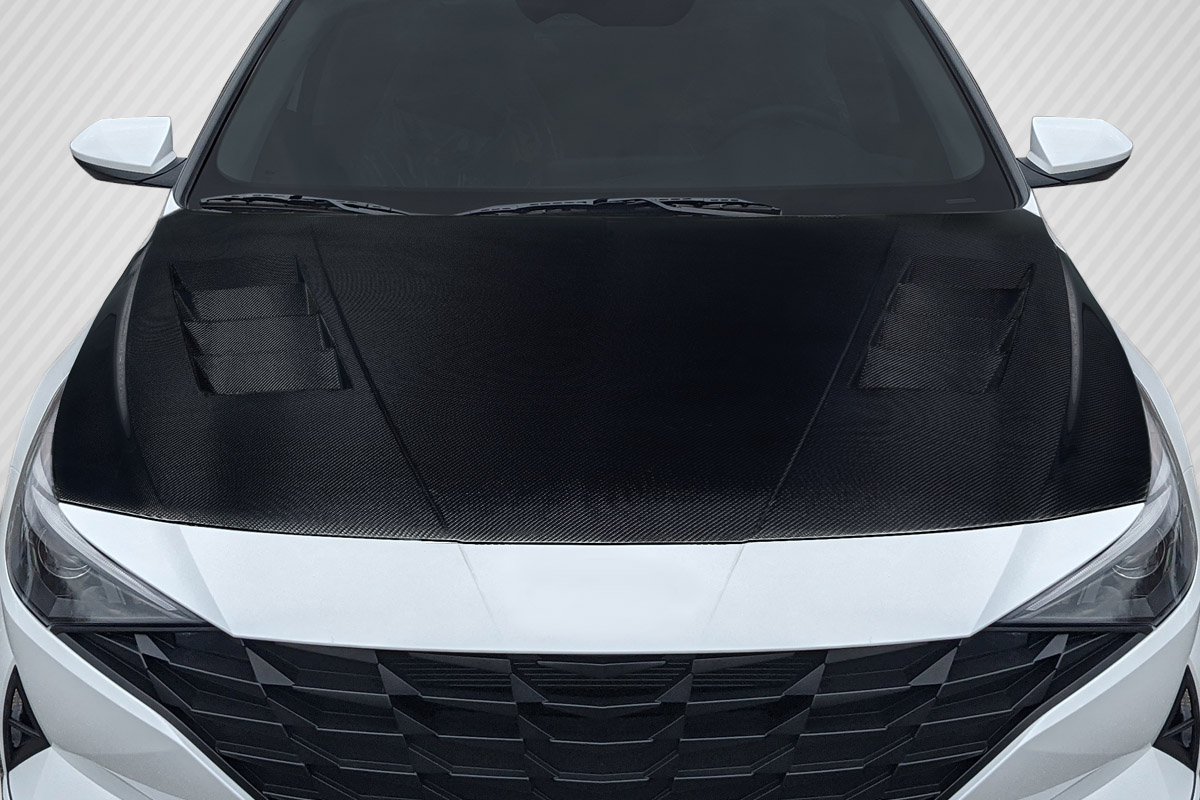 2021-2025 Hyundai Elantra Carbon Creations Kima Hood - 1 Piece