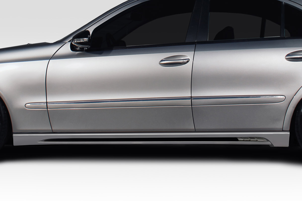 2003-2009 Mercedes Benz E Class W211 Duraflex Aiming Side Skirt Rocker Panels -