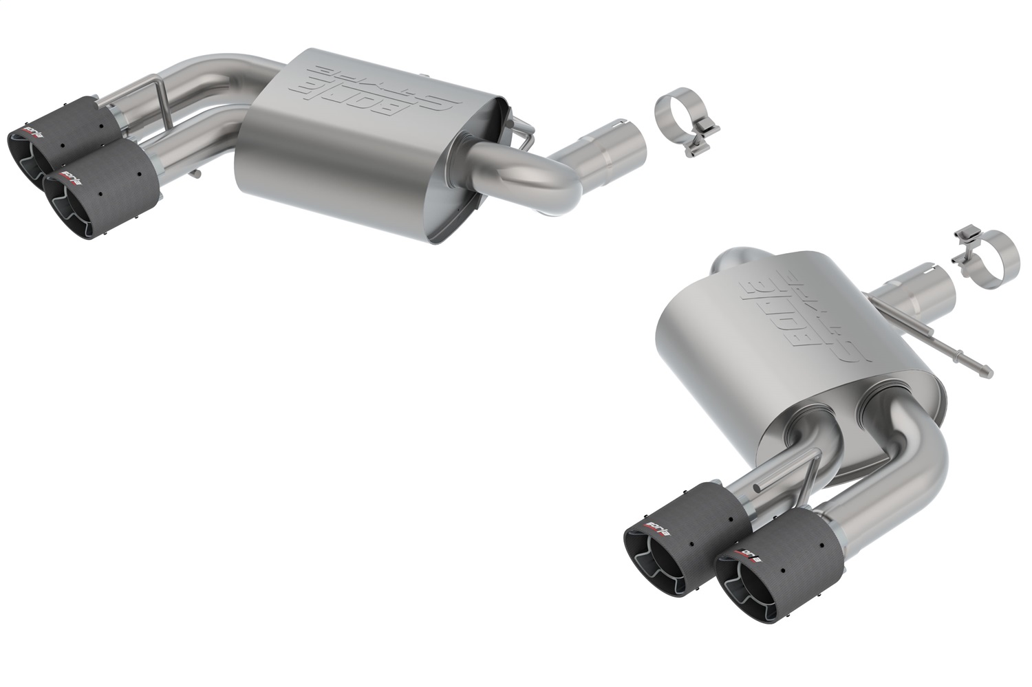 S-Type Axle-Back Exhaust System, 2016-2021 Camaro SS 6.2L V8 Automatic/Manual Tr