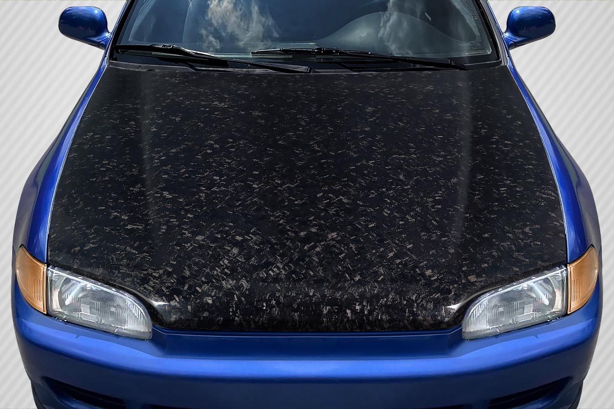 1992-1995 Honda Civic 2DR / HB Carbon Creations AeroForge Dritech OEM Look Hood