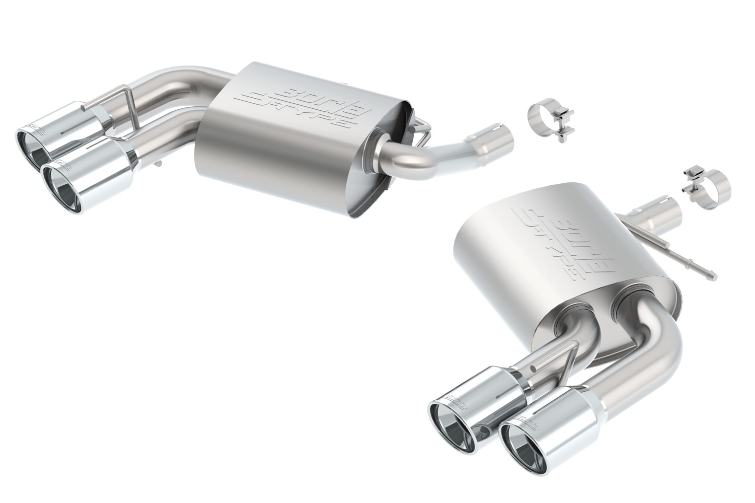 S-Type Axle-Back Exhaust System, 2016-2021 Camaro 3.6L V6 Automatic/Manual Trans