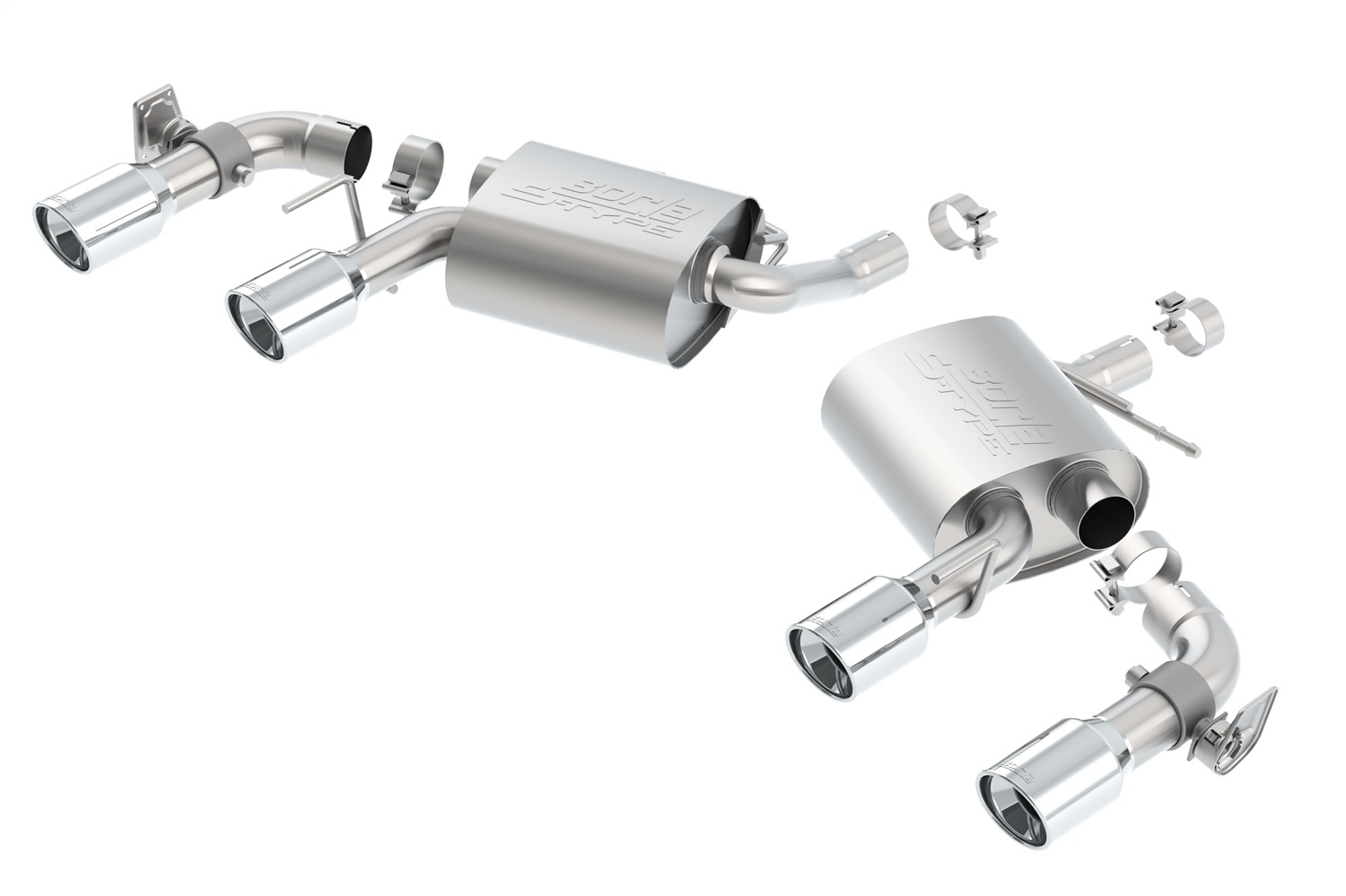 S-Type Axle-Back Exhaust System, 2016-2023 Camaro 3.6L V6 Automatic/Manual Trans