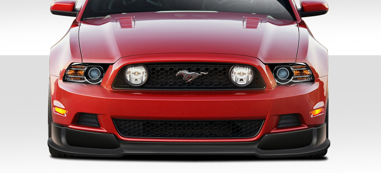 2013-2014 Ford Mustang Duraflex R500 Front Lip Under Air Dam Spoiler - 1 Piece