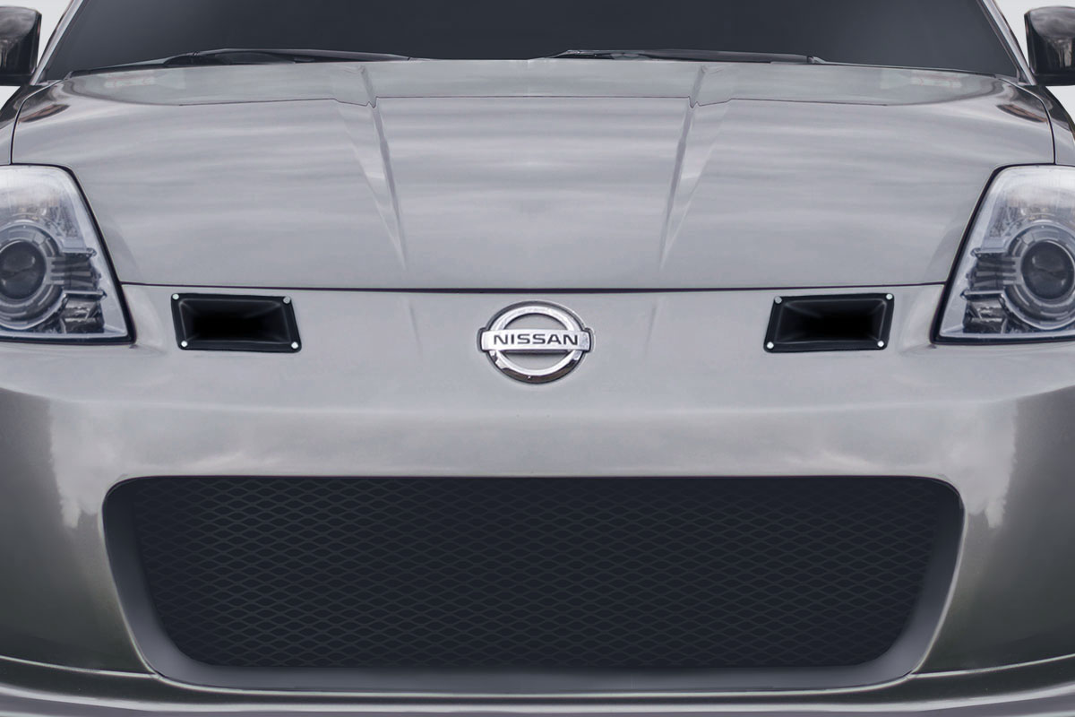 2003-2008 Nissan 350Z Z33 Duraflex N1 Front Bumper Cover Vents - 2 Piece