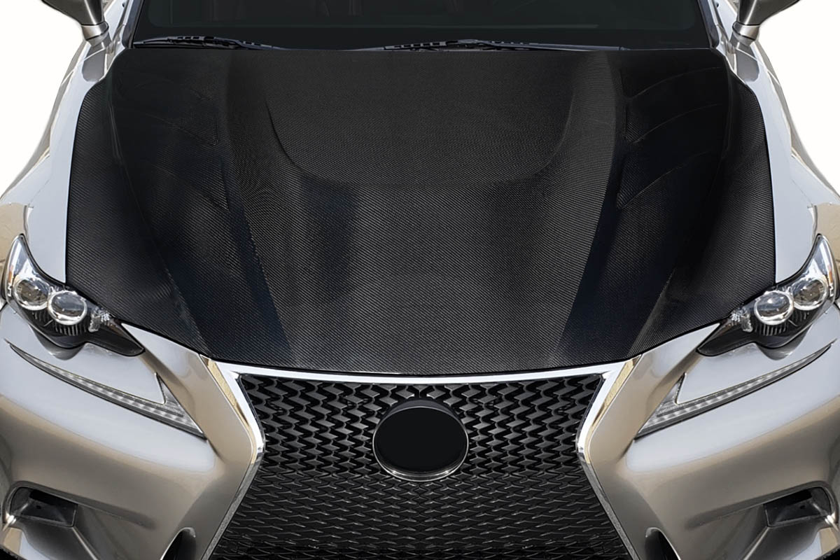 2014-2020 Lexus IS200T IS300 IS350 Carbon Creations Akiyama Hood - 1 Piece