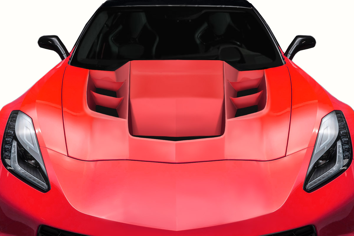 2014-2019 Chevrolet Corvette C7 Duraflex Eagle Eye Hood