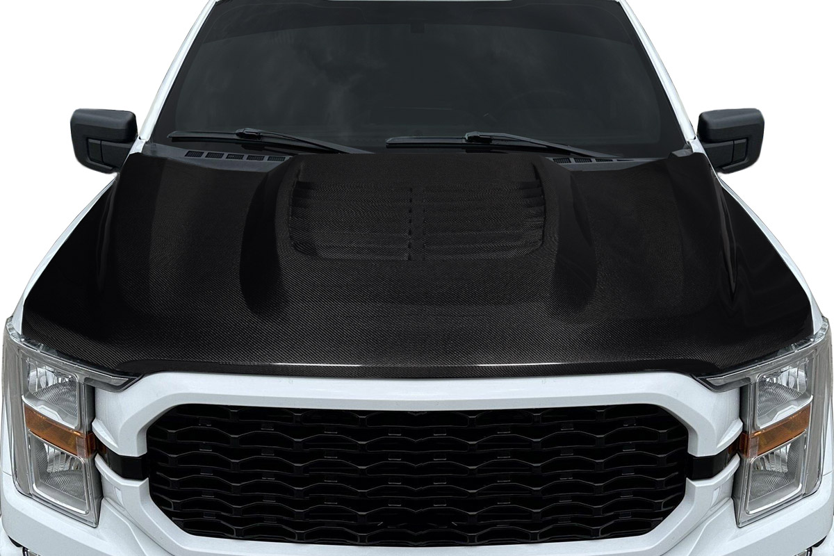 2021-2025 Ford F-150 Carbon Creations Adventure Hood - 1 Piece