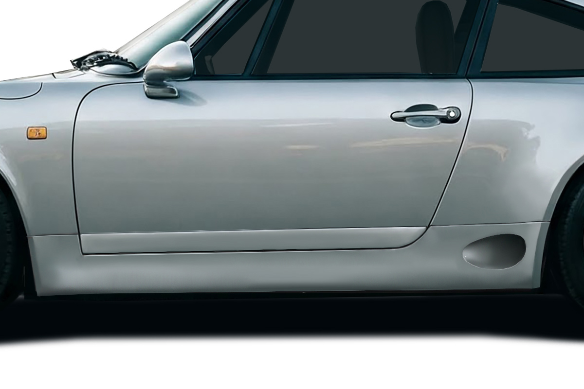 1974-1993 Porsche 911 964 Duraflex Turbo Look Side Skirt Rocker Panels - 2 Piece