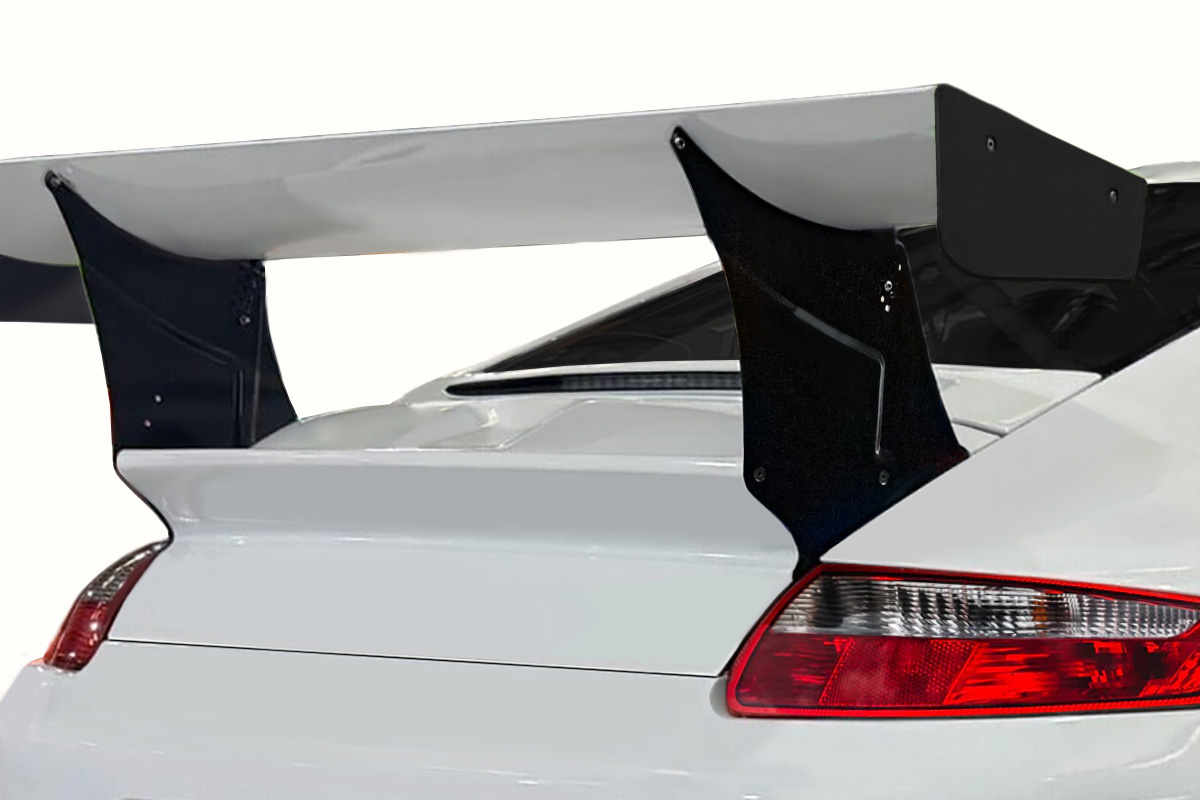 2005-2008 Porsche 911 997 Duraflex GT3 Cup S Look Support Panels for Rear Wing S