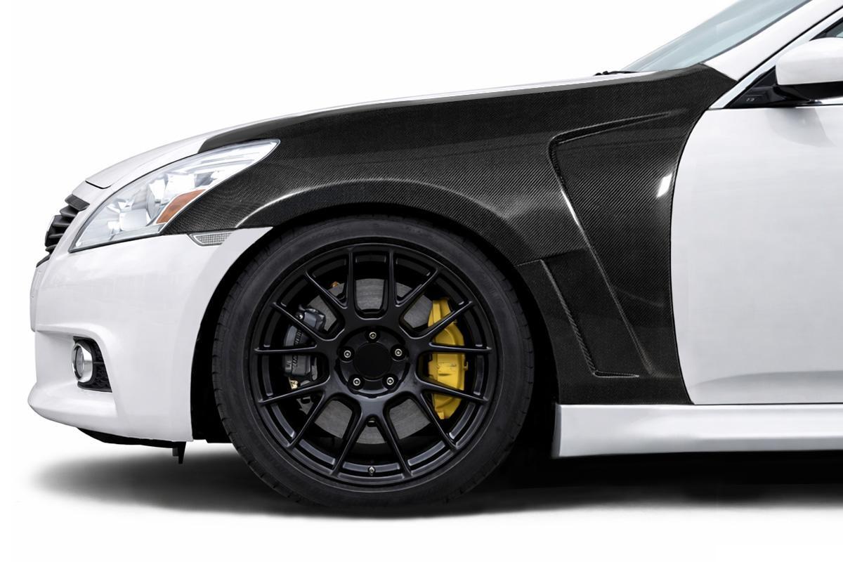 2007-2015 Infiniti G Sedan G37 / Q40 Carbon Creations GSF Front Fenders - 2 Piec