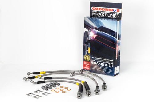16-22+ Camaro LS/LT Steel Brake Line Kit, With Normal Brakes, Goodridge