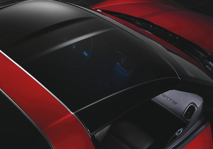 C6 Corvette GM OEM Transparent Removable Top, Roof Panel 2005-2013