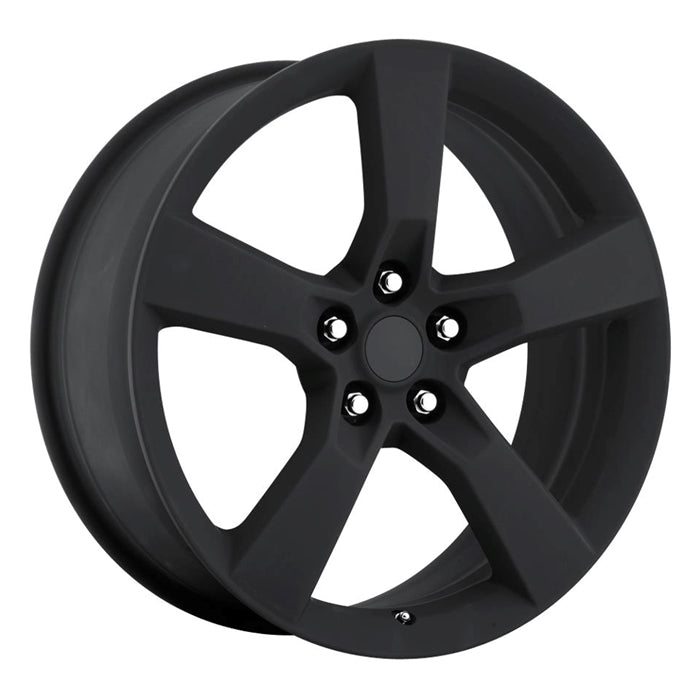 Camaro 5 Spoke Reproduction Wheels - Matte Black
