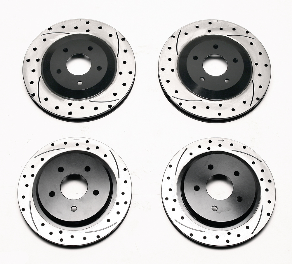 Wilwood 1 Piece,  Promatrix Front and Rear Replacement Rotor Kit C5 Corvette 1997-2004