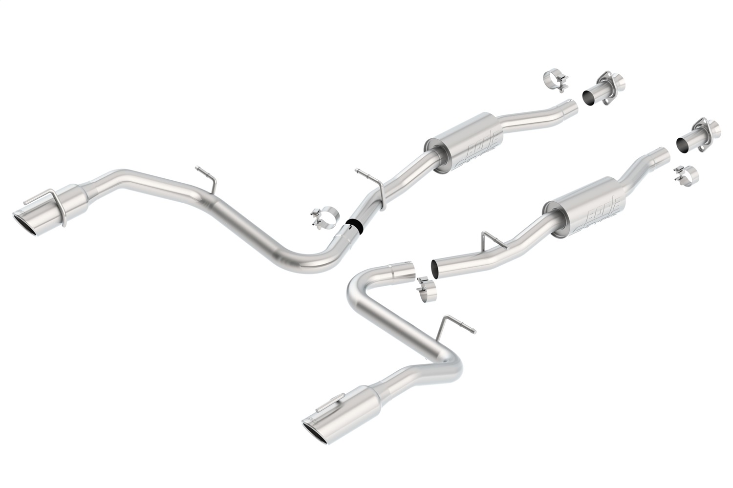 S-Type Cat-Back Exhaust System, 1999-2004 Mustang Cobra 4.6L V8 Supercharged Man