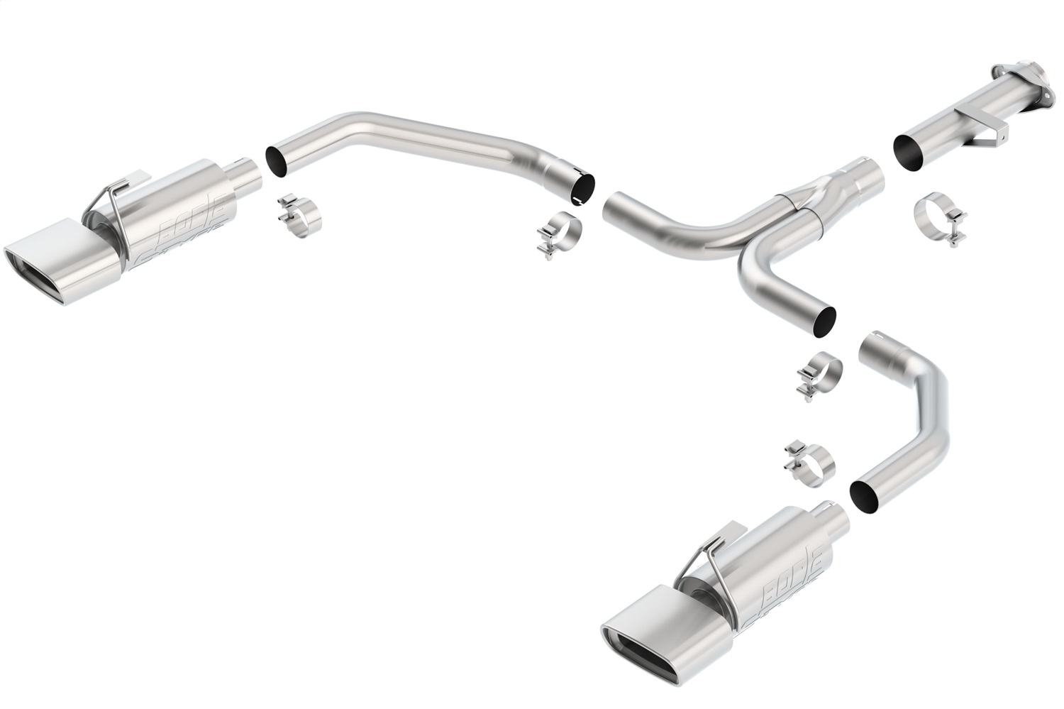 S-Type Cat-Back Exhaust System, 1986-1991 Corvette C4 5.7L V8 Automatic/Manual T