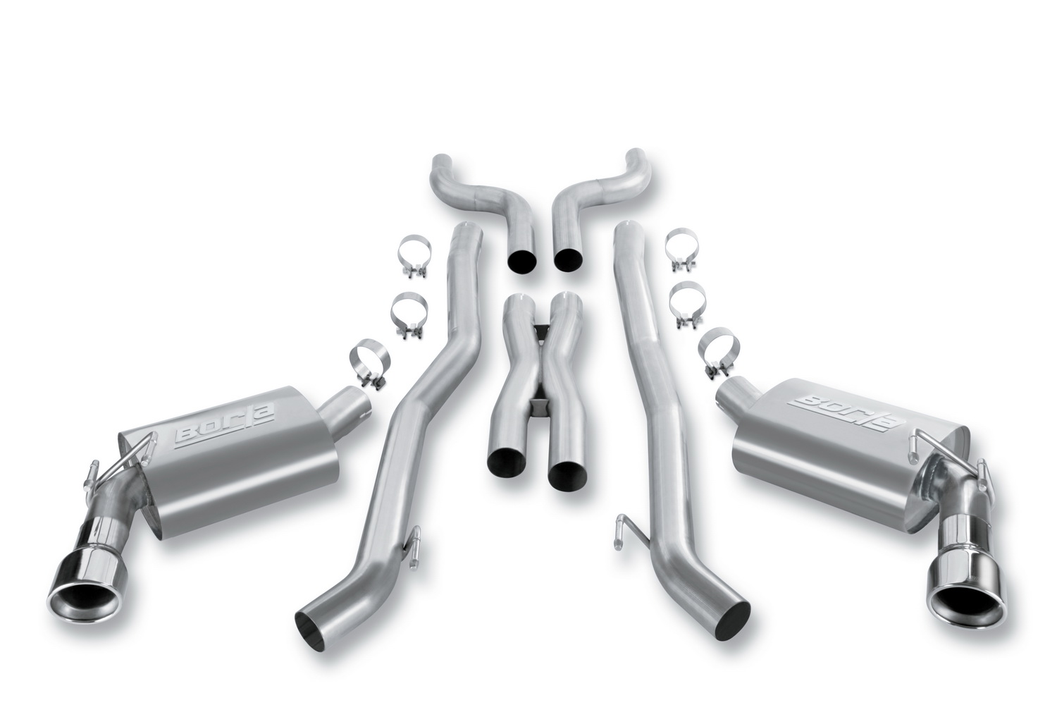 S-Type Cat-Back Exhaust System, 2010-2013 Camaro SS 6.2L V8 Automatic/Manual Tra