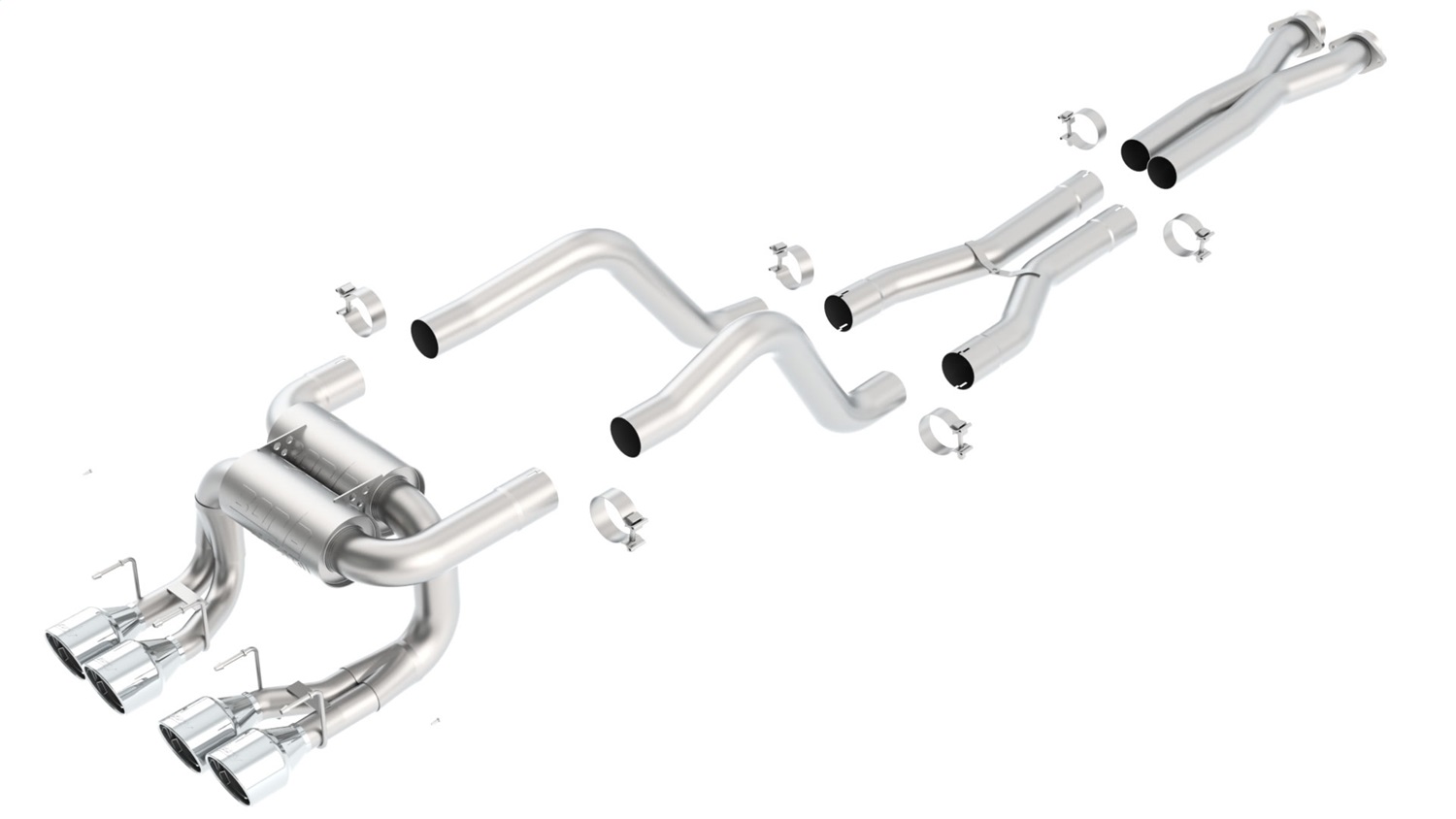 ATAK Cat-Back Exhaust System, 2006-2011 Corvette C6 Z06/ZR1 7.0L/6.2L V8 Manual