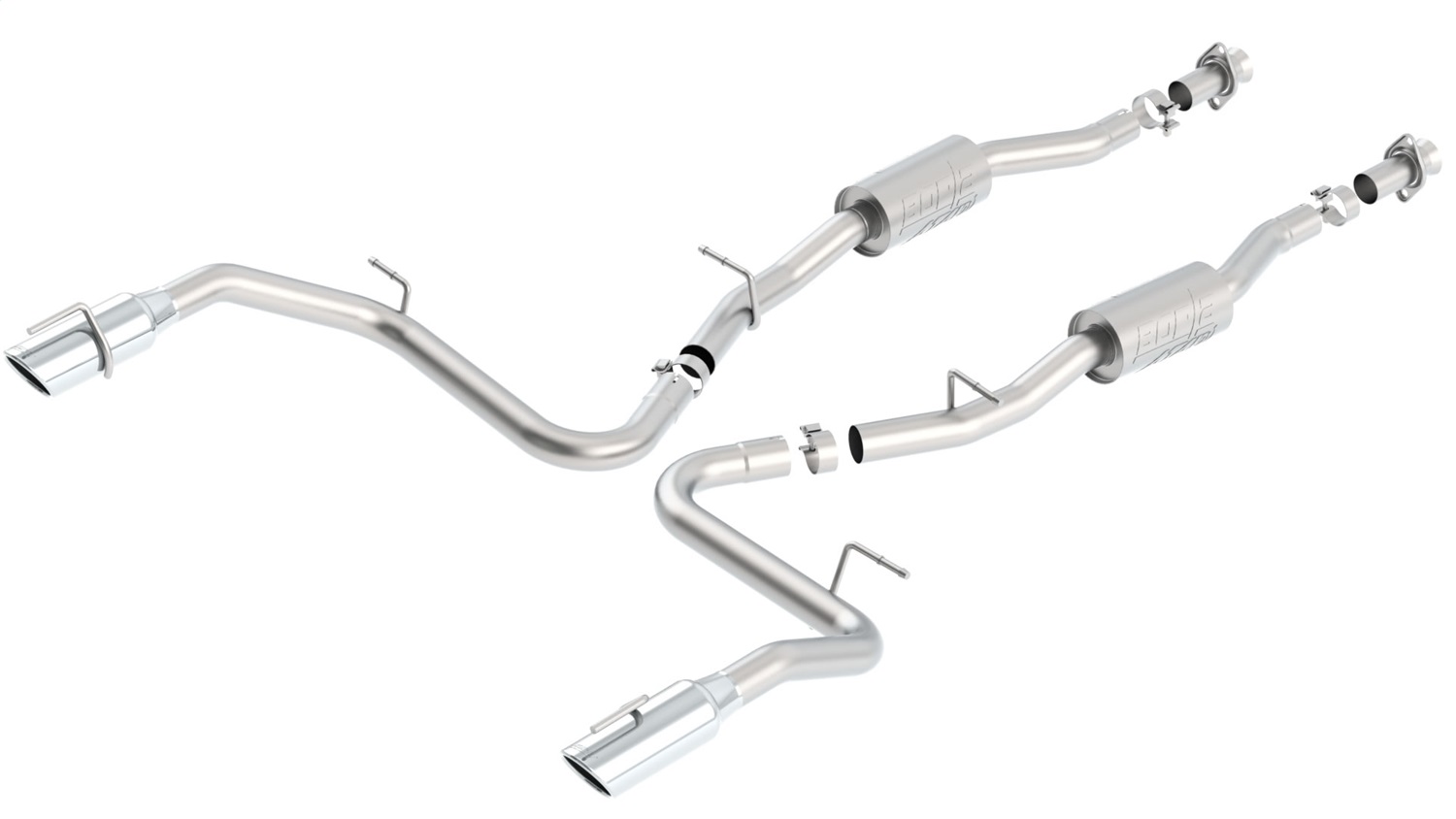 ATAK Cat-Back Exhaust System, 1999-2004 Mustang Cobra 4.6L Supercharged/5.4L V8