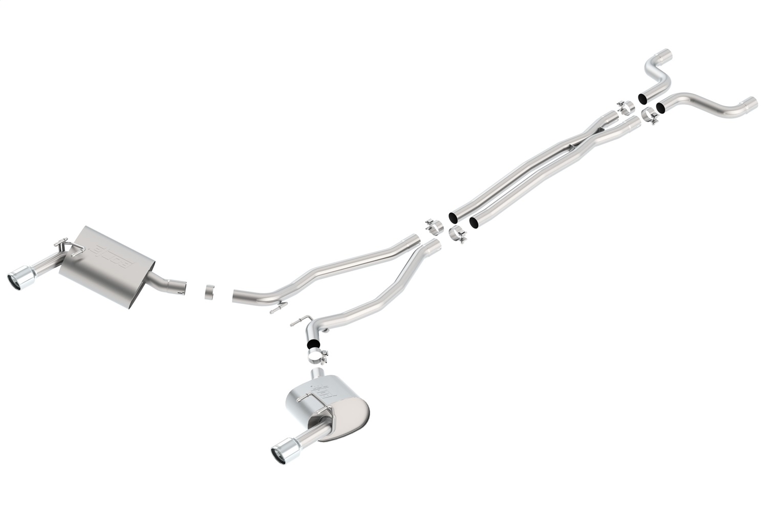 S-Type Cat-Back Exhaust System, 2014-2015 Camaro 3.6L V6 Automatic/Manual Transm
