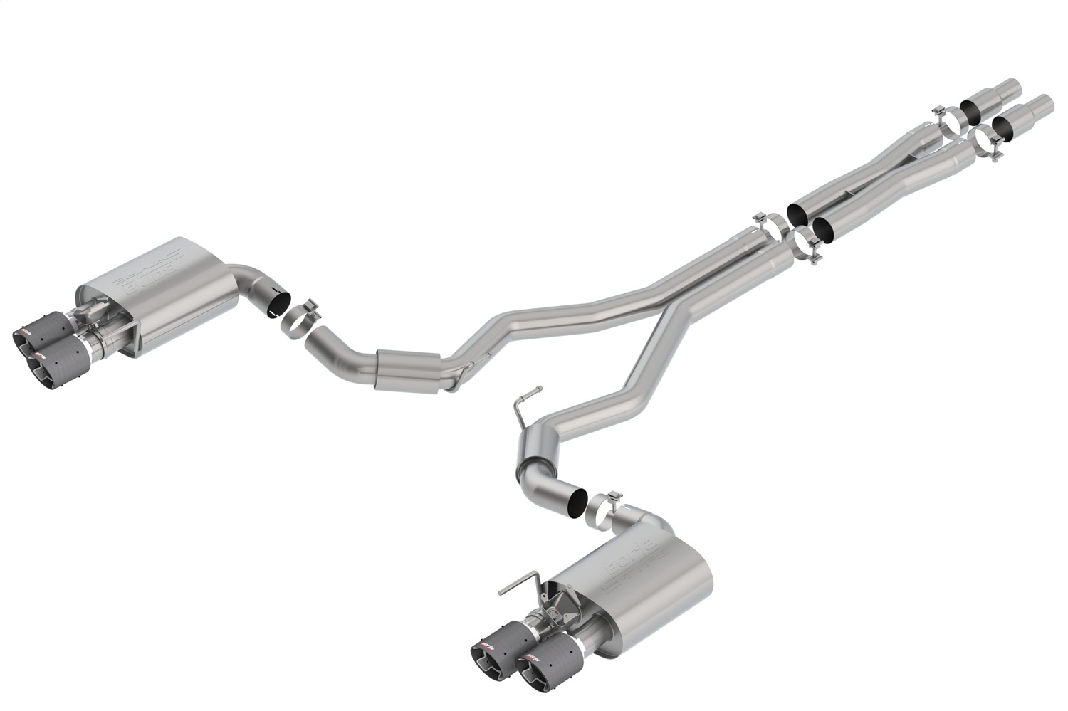 S-Type Cat-Back Exhaust System, 2018-2021 Mustang GT 5.0L V8 Automatic/Manual Tr