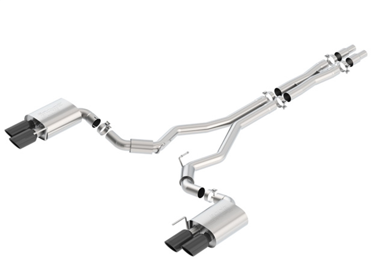 S-Type Cat-Back Exhaust System, 2018-2021 Mustang GT 5.0L V8 Automatic/Manual Tr