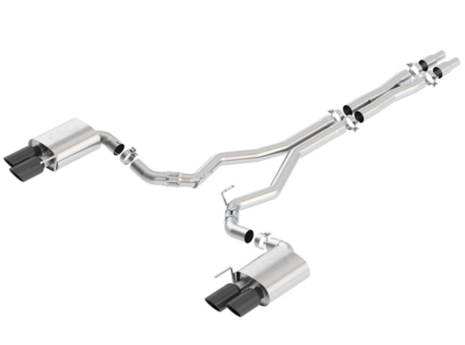 ATAK Cat-Back Exhaust System, 2018-2021 Mustang GT 5.0L V8 Automatic/Manual Tran