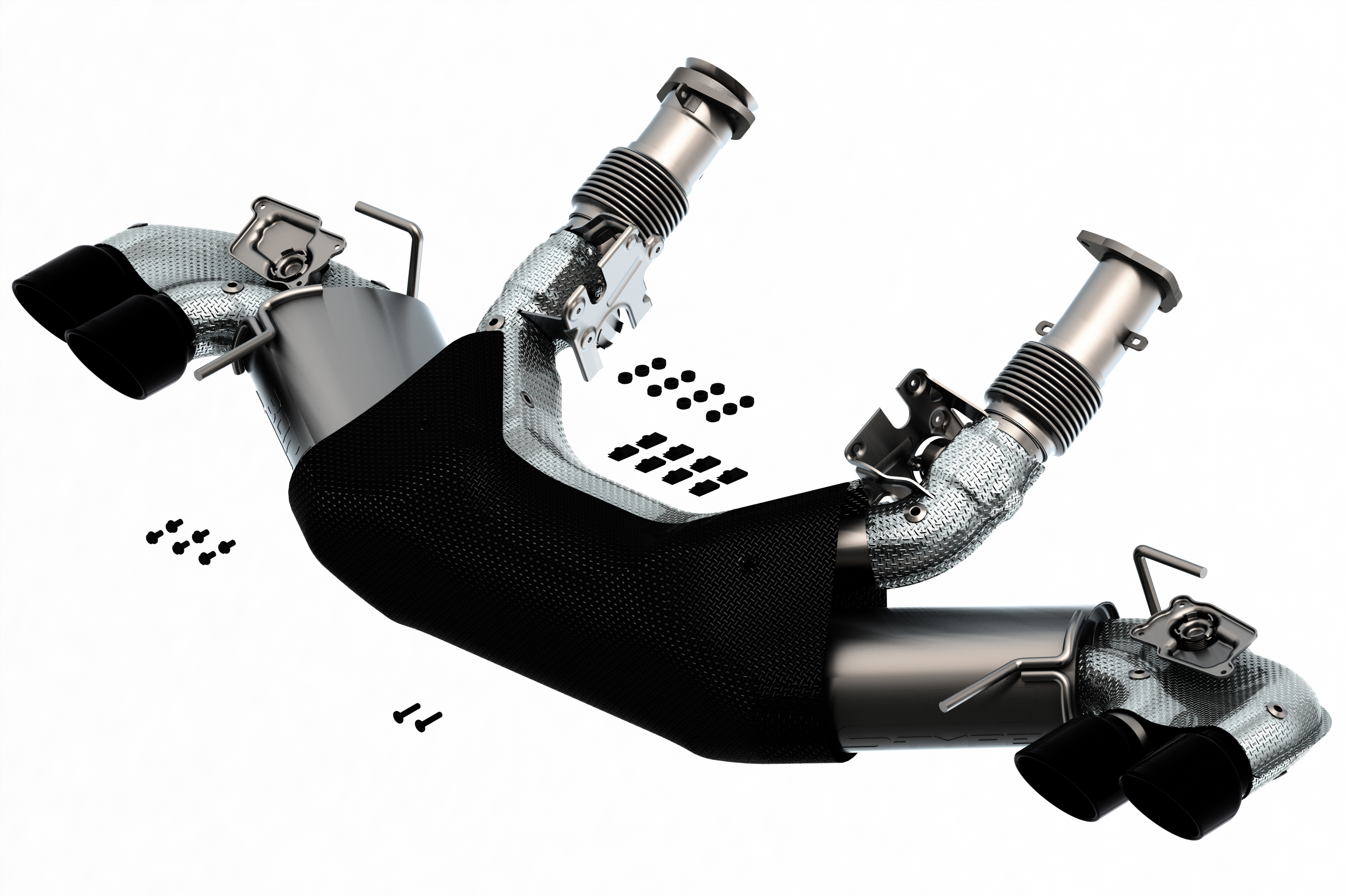 S-Type Axle-Back Exhaust System 2020-2021 Corvette C8 6.2L V8 Automatic Transmis