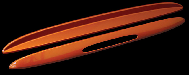 C6 Corvette GM OEM Color Matched Rear Lip Spoiler