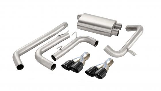 3.0 Inch Cat-Back Sport Dual Exhaust 3.5 Inch Tips 98-02 Chevy Camaro SS/Z28/Pontiac Firebird LS1 V8 Stainless Steel Corsa Perfo