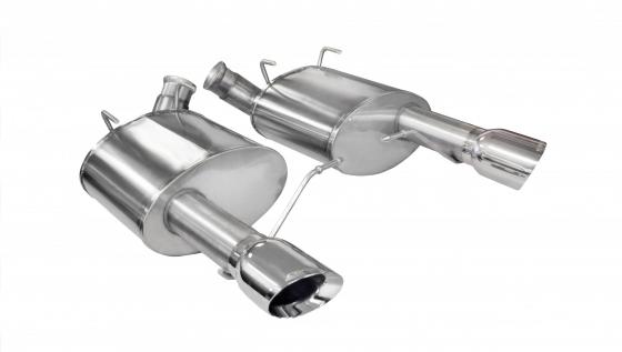 3.0 Inch Axle-Back Xtreme Dual Exhaust 4.0 Inch Tips 11-14 Mustang GT/11-13 Boss 302 5.0L Stainless Steel Corsa Performance