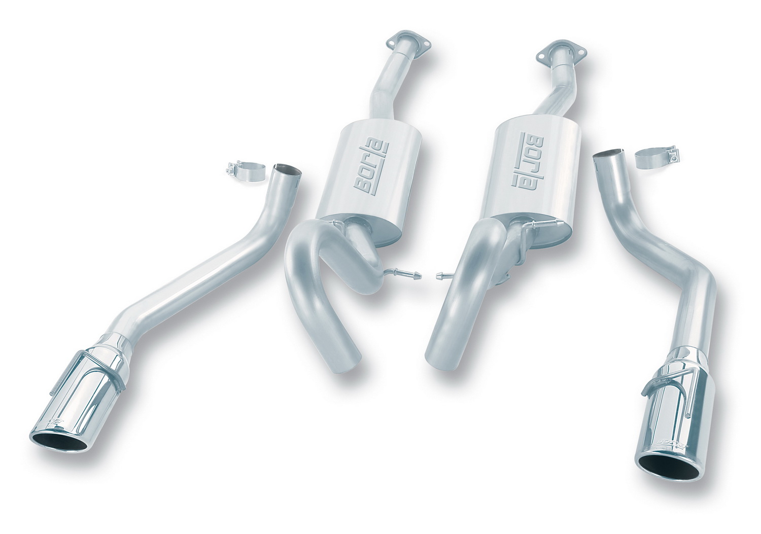 S-Type Cat-Back Exhaust System, 1999-2004 Mustang GT/2003-2004 Mach 1 4.6L V8 Au
