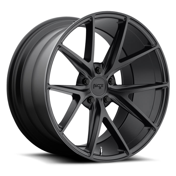 Niche Misano Camaro Wheels - Matte Black, 20"