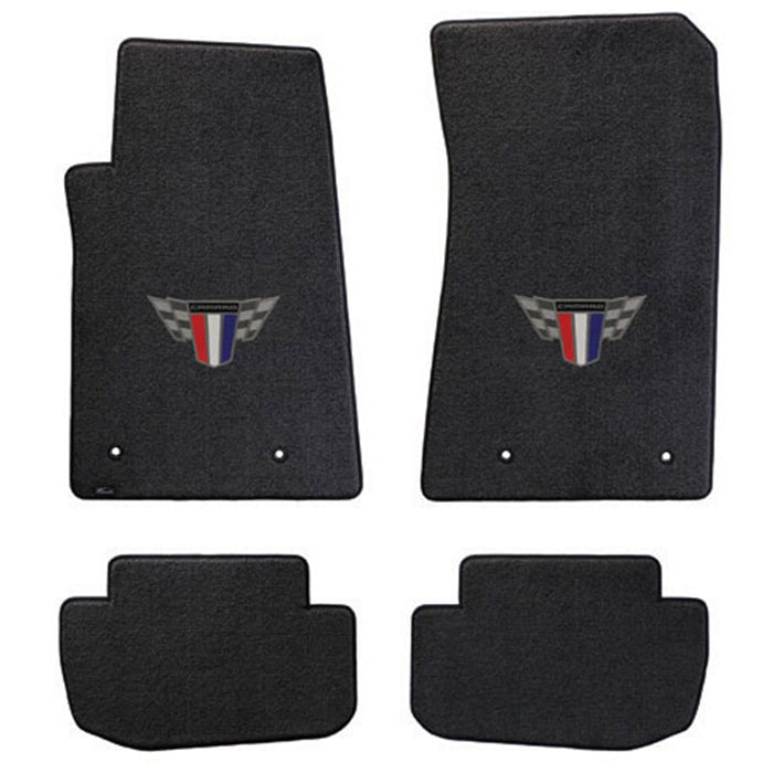 2015 Camaro Floor Mats 4 Pc. Set - 2015 Commemorative Edition Camaro Logo