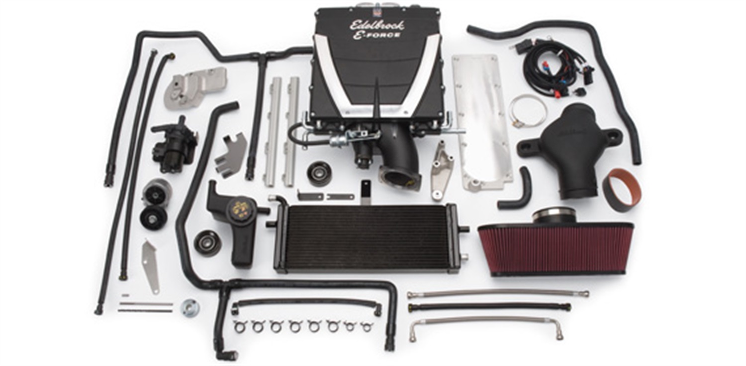 Edelbrock Supercharger, Stage 3-Profesional Tuner Kit, 2008-2013, GM, Corvette, LS3, With Tuner, Part# 1576