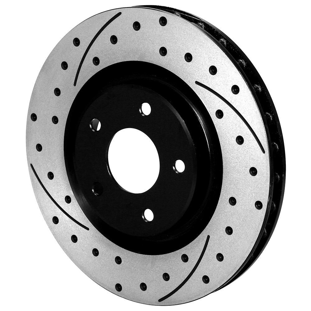 1997-2013 Corvette C5/C6 Base Wilwood Front RH Drilled Slotted Brake Rotor