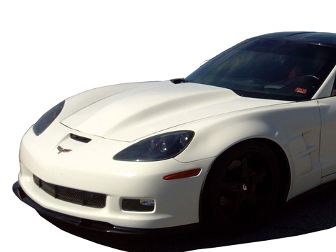 Chevy Corvette C6 Whipple Supercharger Hood, Fiberglass, Fits all 05-13 models