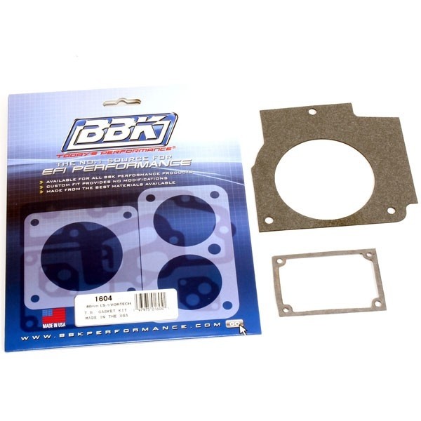 BBK 98-03 Camaro Firebird LS1 80mm Throttle Body Gasket Kit, and Corvette C5 1997-2003