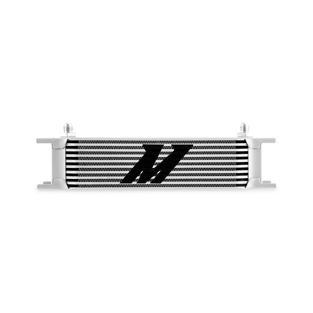 Mishimoto Universal 10-Row Oil Cooler, -6AN, Silver