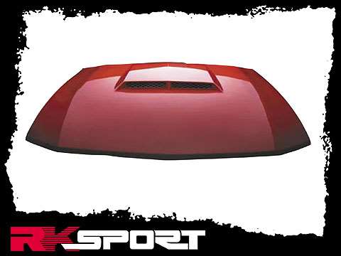 Ford Mustang 05-09, GT/R Code Ram-Air Hood, Fiberglass, Fits all 05-09 Models